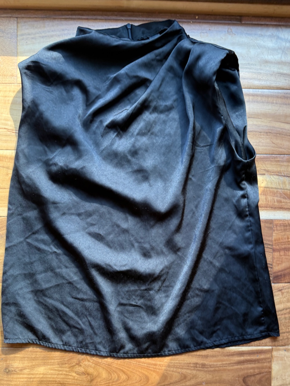 SHEIN Satin Drape Tank